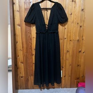 For love and lemons cosmo lace maxi dress